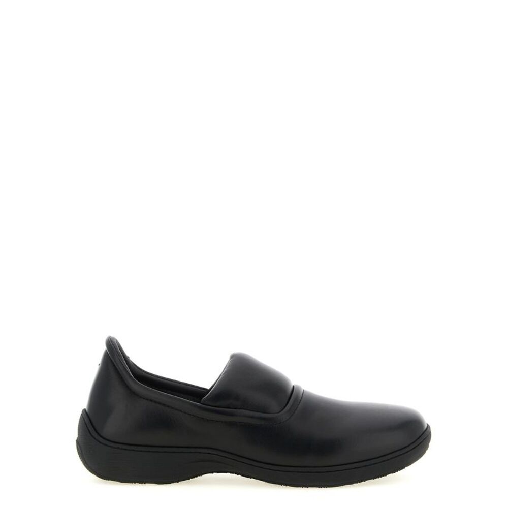 Kiko Kostadinov Black Calfskin Slip-On Men's Loafers